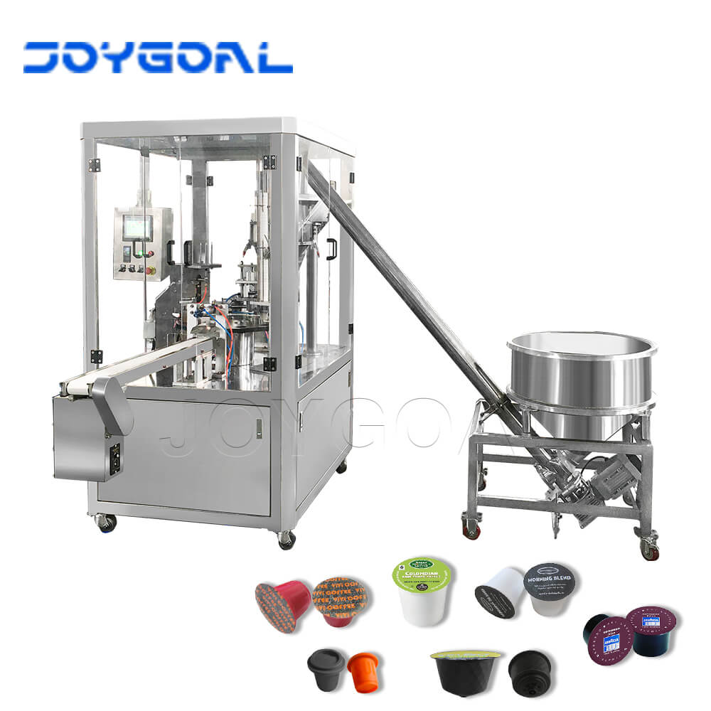 Disc Coffee Capsule Filling and Sealing Machine